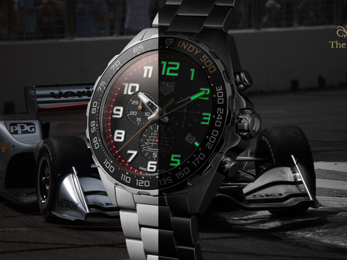 TAG Heuer unveils a limited-edition Formula 1 x Indy 500 Chronograph